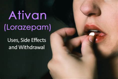 ativan sl|Ativan Oral: Uses, Side Effects, Interactions, Pictures .